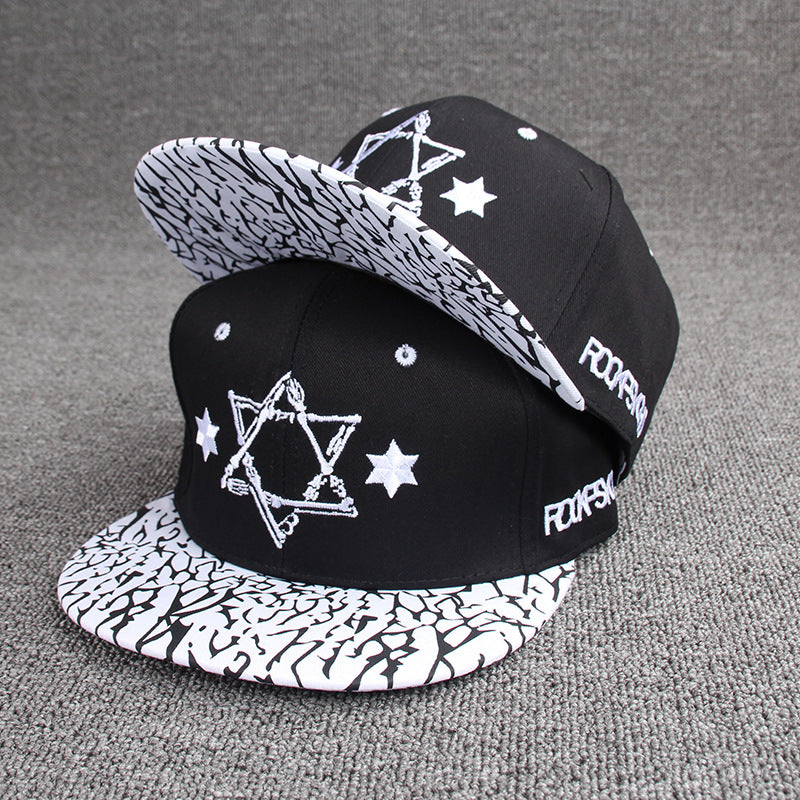 Unisex Versatile Casual Flat Brim Baseball Cap