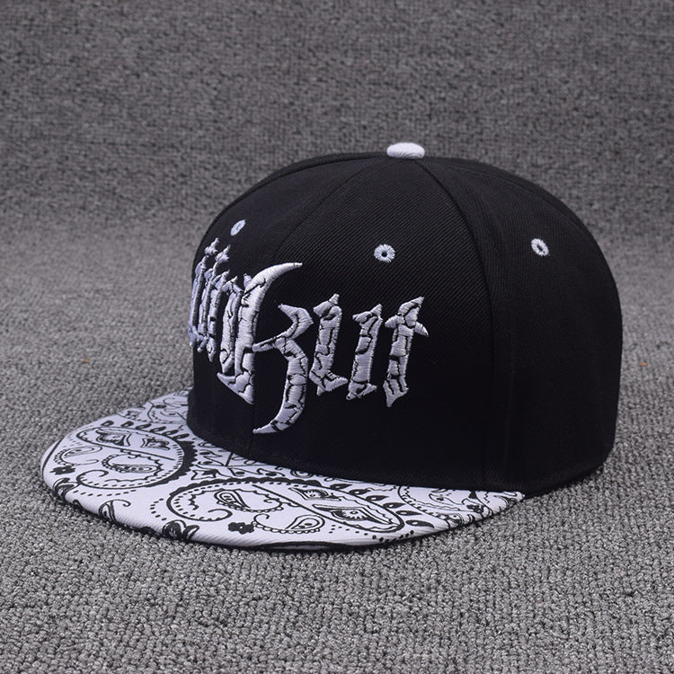 Unisex Versatile Casual Flat Brim Baseball Cap